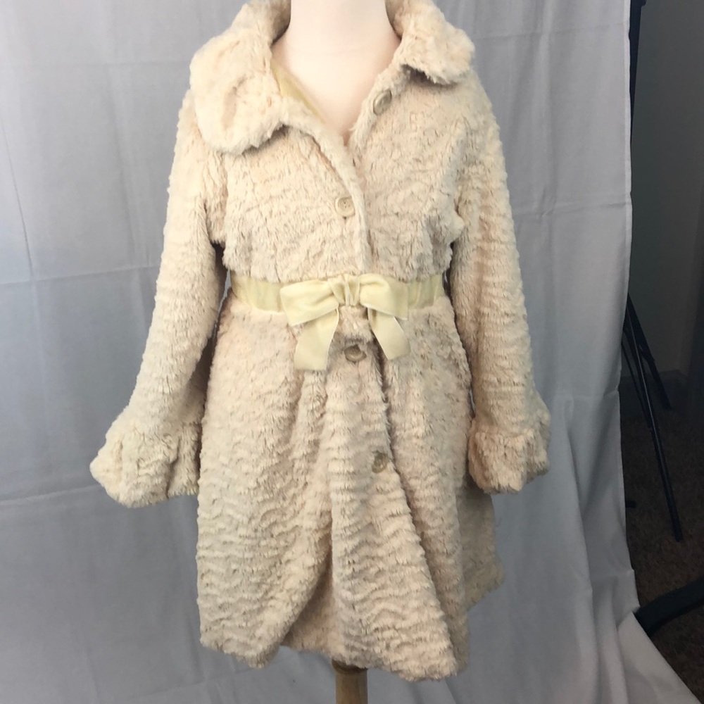 Faux fur coat